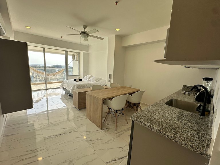 Suite de lujo p/ Parejas en Cartagena Beach Resort - Acceso