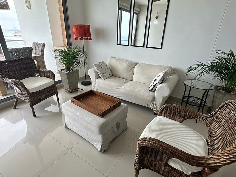 Exclusivo Apto con Vista al mar - Piscina, Jacuzzi, Gimnasio