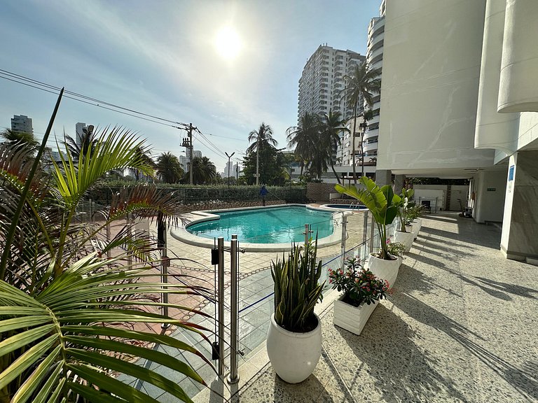 Apto turístico con vista al Laguito - 2 habitaciones - Pisci